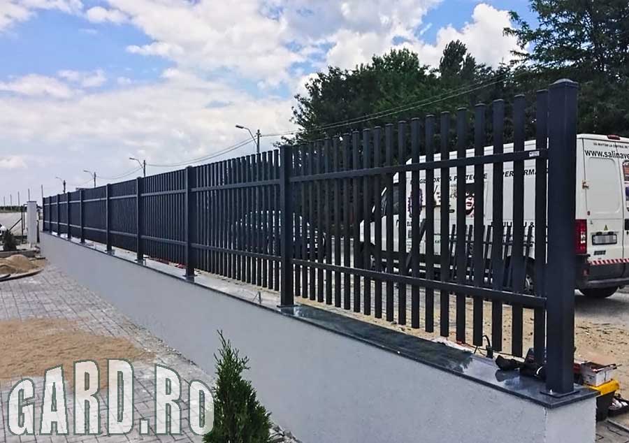 Gard.ro - modele garduri metalice - gard metalic decorativ